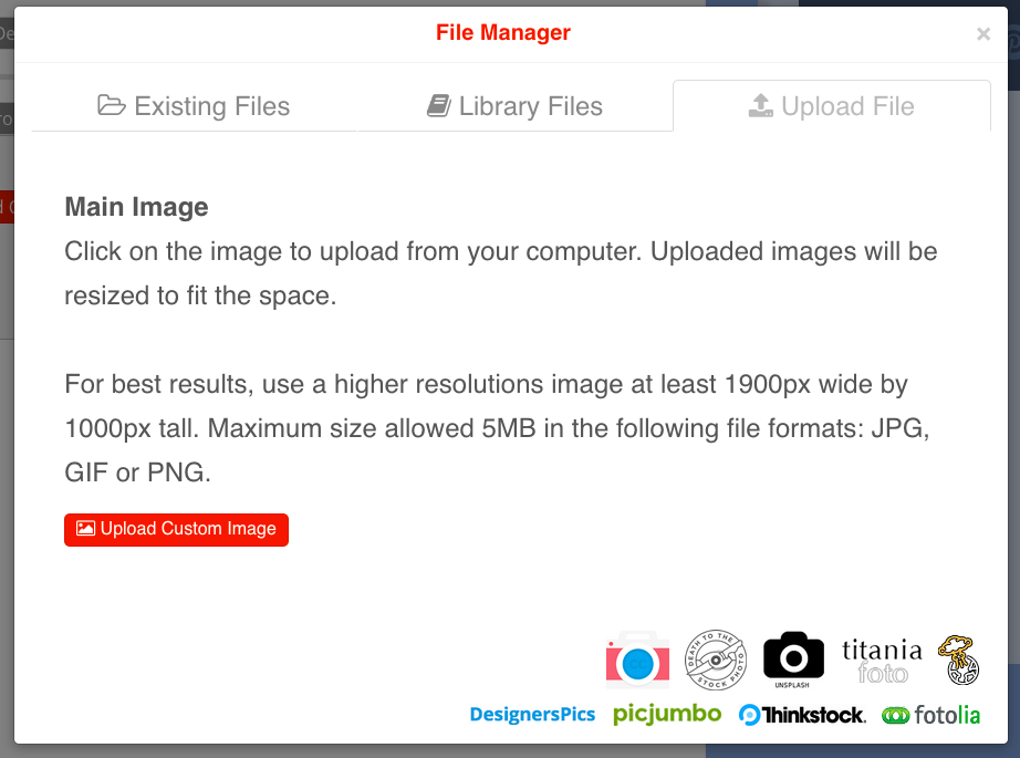 File Manager Upload